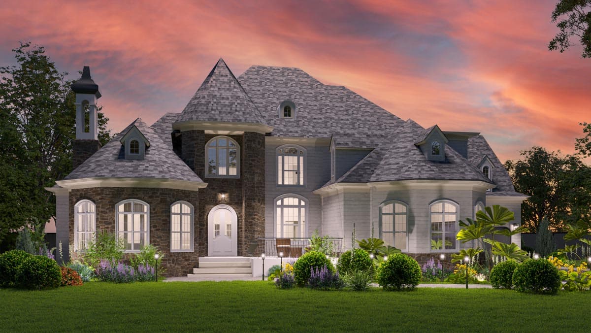 Plan 15728GE: Impressive European Home - Image #14 - European, Southern, Traditional