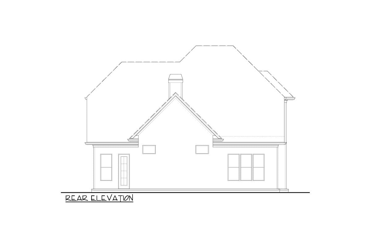 Plan 15755GE: Narrow Lot European Home Plan - Image #13 - Craftsman, European, Northwest