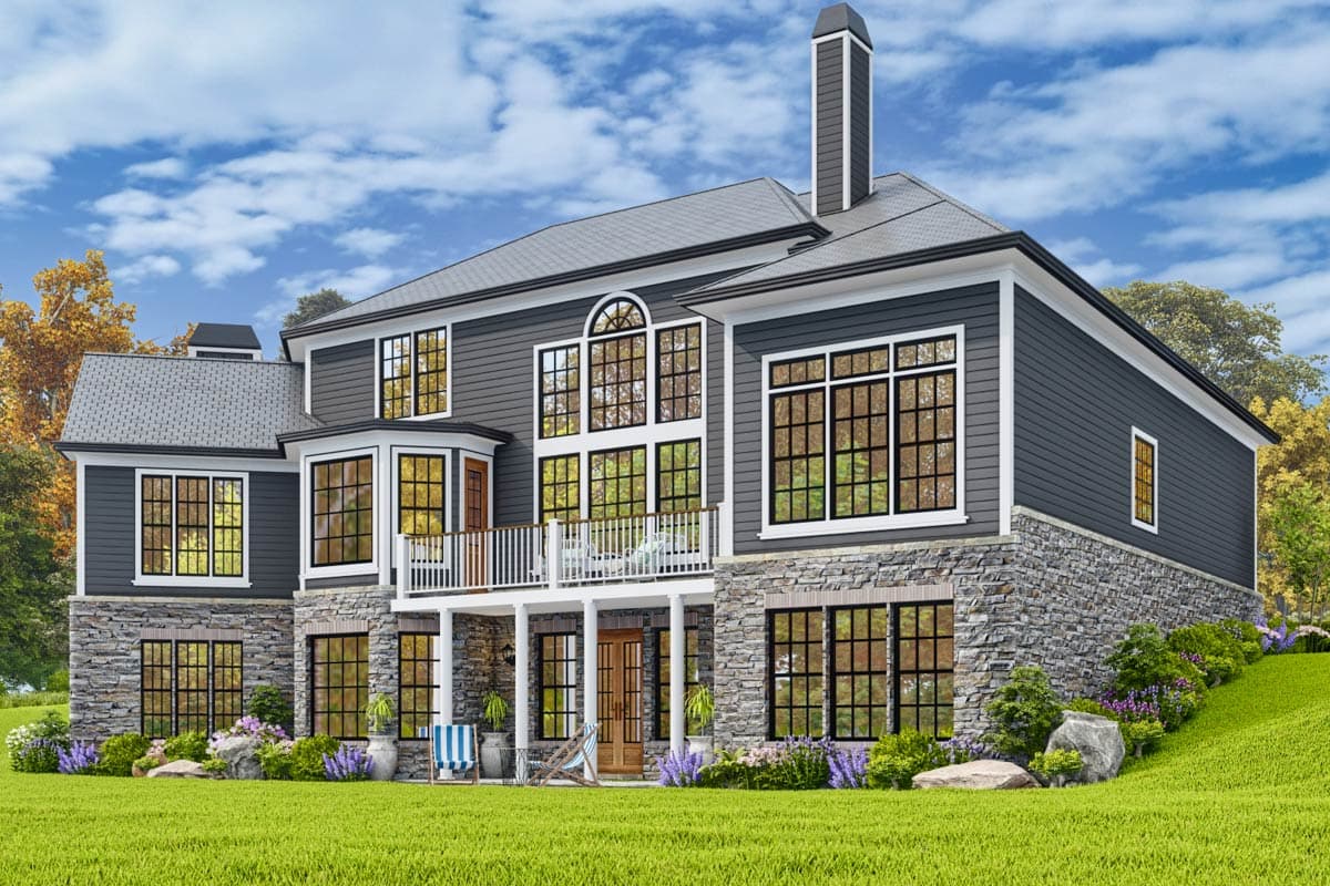 Plan 15783GE: Home Plan with Angled Keeping Room - Image #11 - Country, Traditional