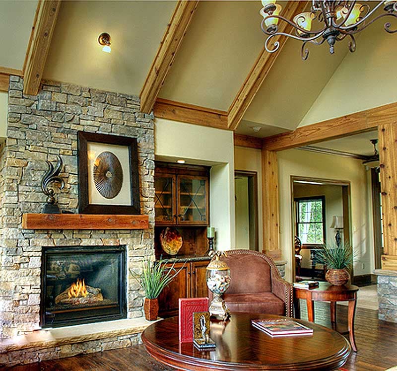 Plan 15793GE: Stunning Mountain Ranch Home Plan - 2685 Sq Ft - Image #4 - Craftsman, Mountain, Northwest, Ranch, Rustic