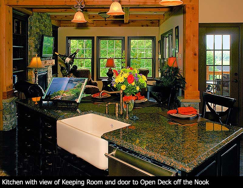 Plan 15793GE: Stunning Mountain Ranch Home Plan - 2685 Sq Ft - Image #5 - Craftsman, Mountain, Northwest, Ranch, Rustic