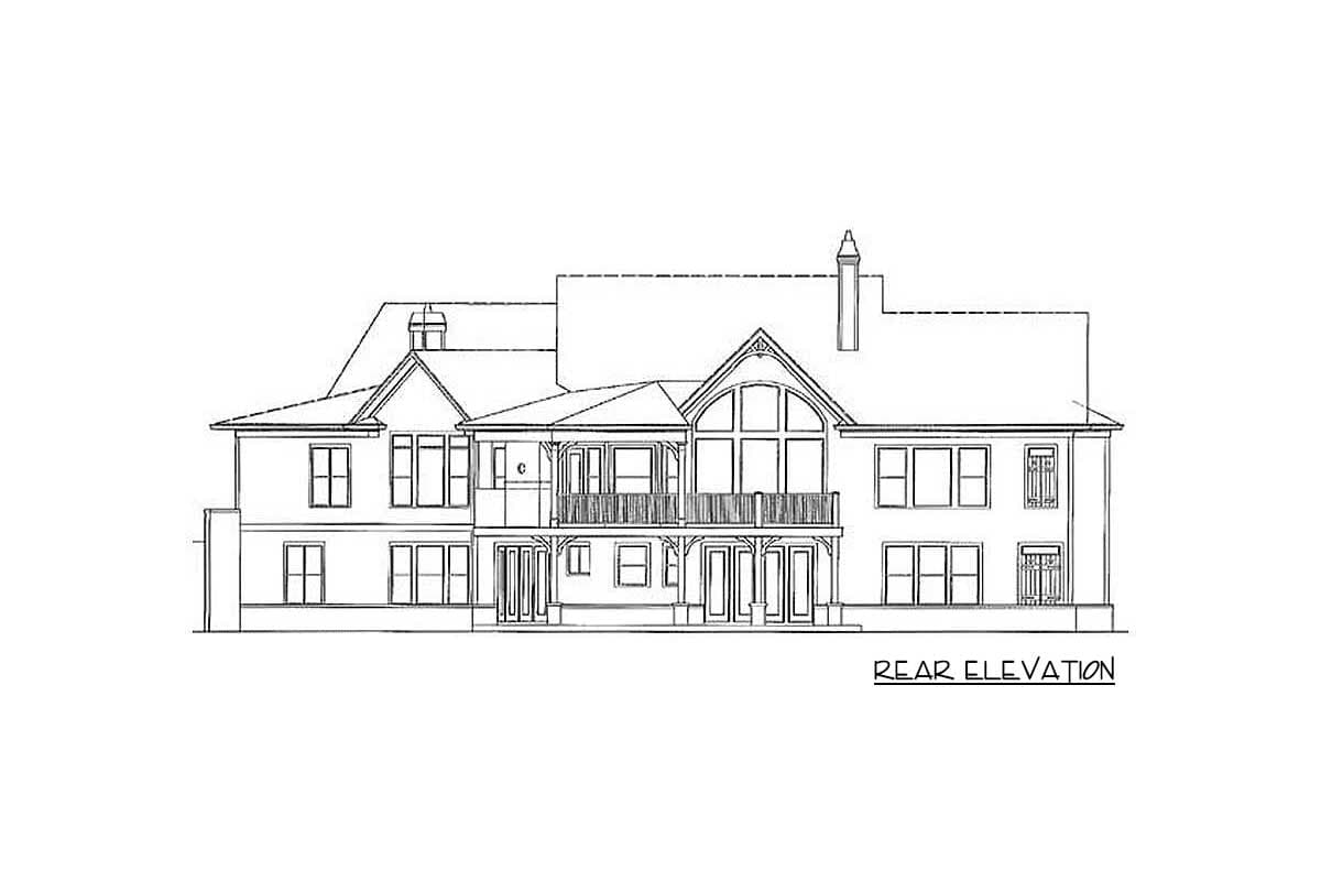 Plan 15793GE: Stunning Mountain Ranch Home Plan - 2685 Sq Ft - Image #8 - Craftsman, Mountain, Northwest, Ranch, Rustic