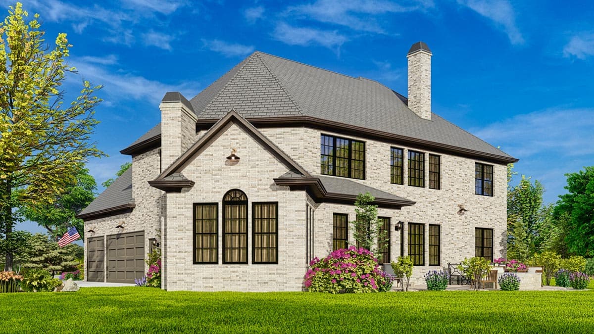 Plan 15798GE: Traditional House Plan with Angled Keeping Room - 3338 Sq Ft - Image #11 - European, Traditional
