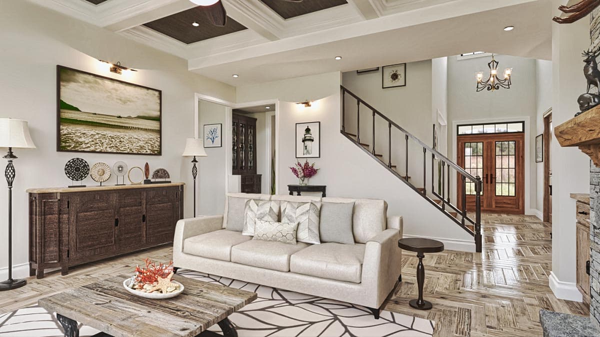 Plan 15798GE: Traditional House Plan with Angled Keeping Room - 3338 Sq Ft - Image #15 - European, Traditional