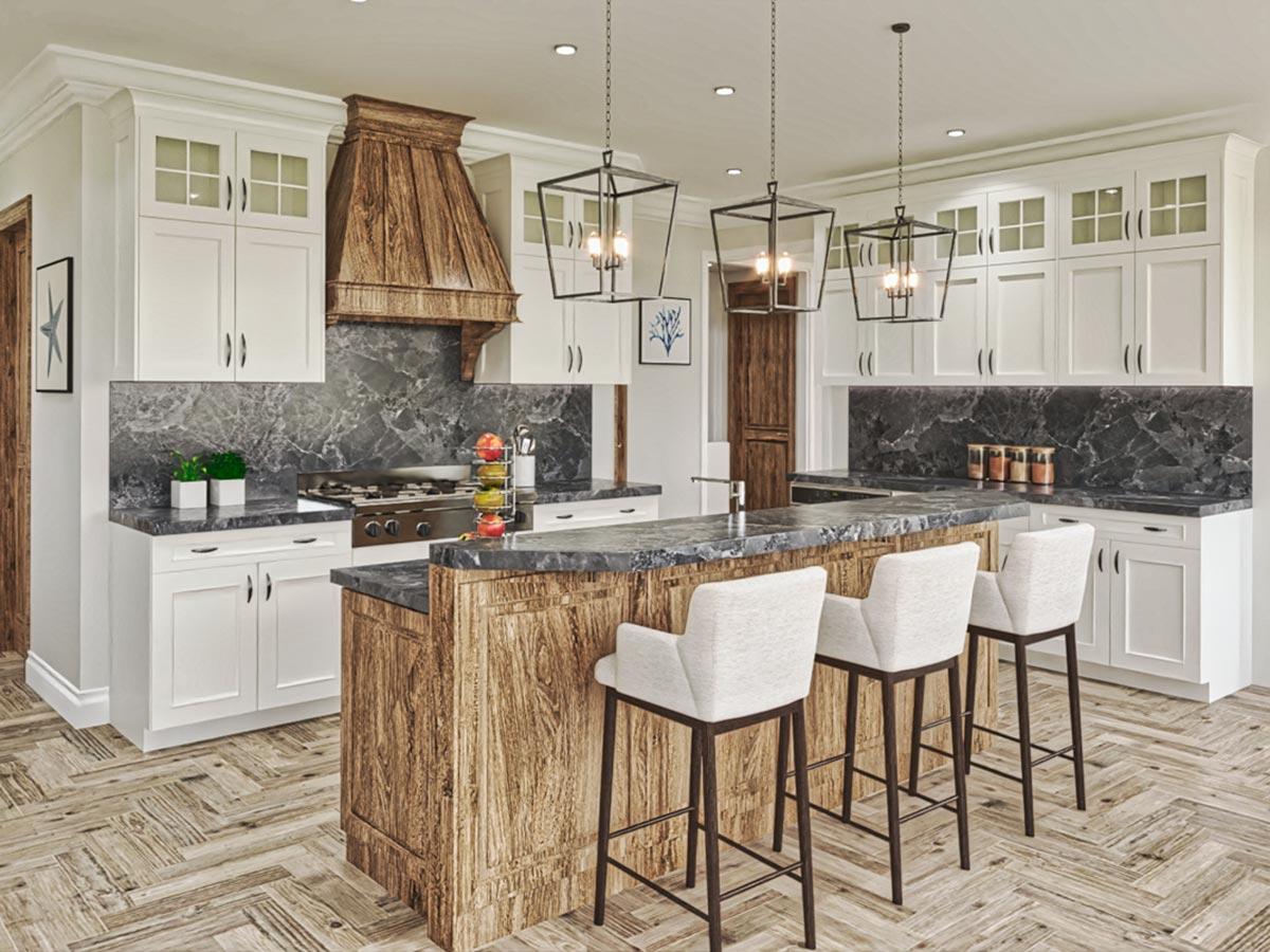 Plan 15798GE: Traditional House Plan with Angled Keeping Room - 3338 Sq Ft - Image #20 - European, Traditional