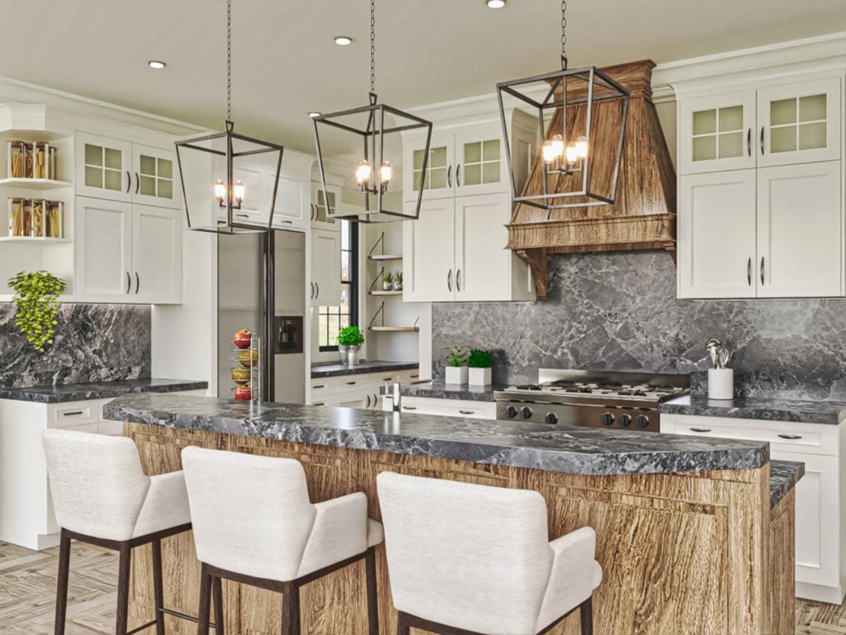 Plan 15798GE: Traditional House Plan with Angled Keeping Room - 3338 Sq Ft - Image #21 - European, Traditional