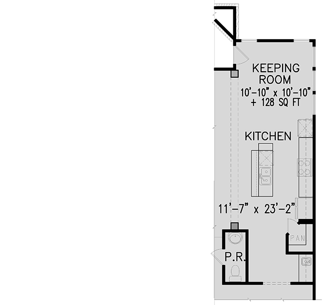 Plan 15805GE: Expandable Country Cottage House Plan with 2-Story Foyer - 2397 Sq Ft - Floor Plan - Optional First Floor Layout - Cottage, Country, Craftsman, European, Farmhouse, Traditional