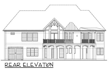 Plan 15812GE: Mountain Lodge with Elevator - Image #8 - Craftsman, Mountain, Rustic