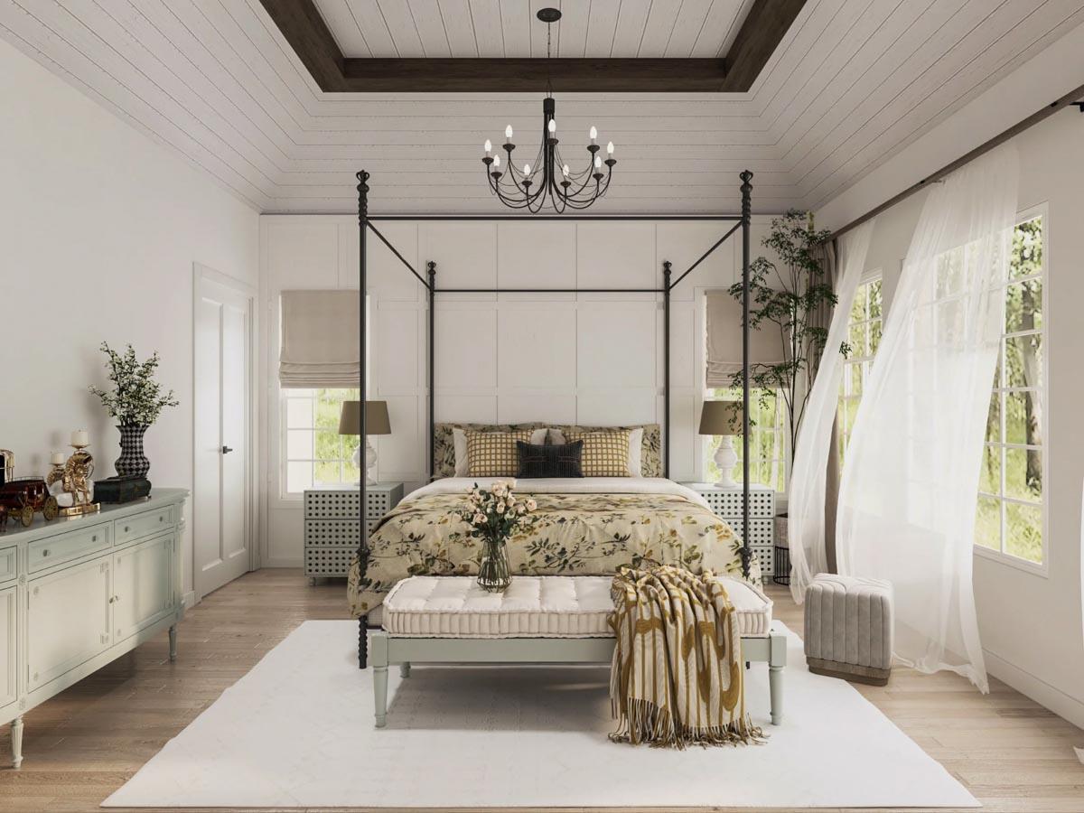 Plan 15853GE: One-Story House Plan with Flex Room and Vaulted Living Room - 1927 Sq Ft - Image #15 - Ranch, Traditional