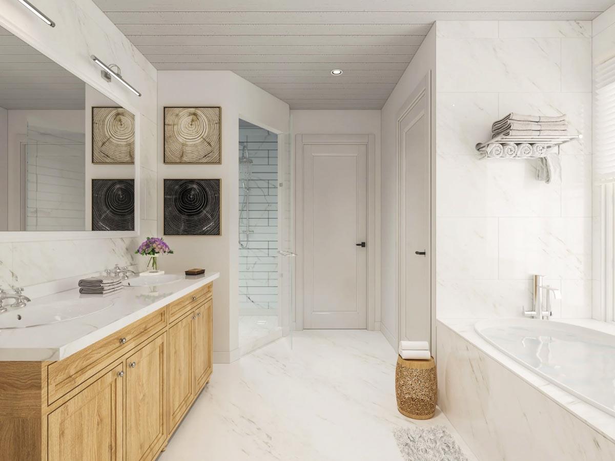 Plan 15853GE: One-Story House Plan with Flex Room and Vaulted Living Room - 1927 Sq Ft - Image #16 - Ranch, Traditional