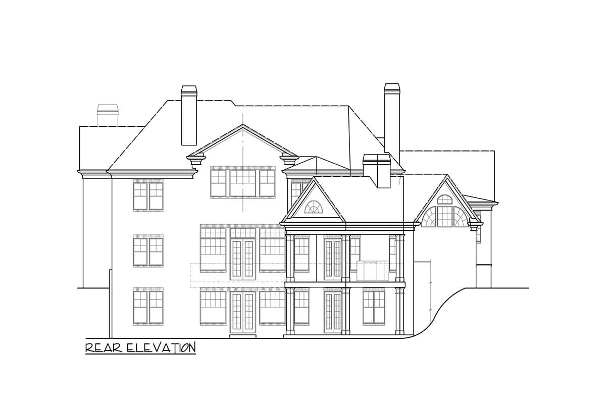 Plan 15878GE: English Country Manor - Image #4 - European, Tudor