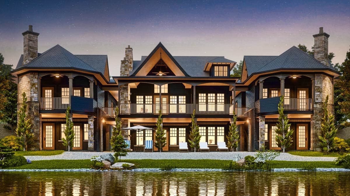 Plan 15880GE: Couples Mountain Retreat - Image #11 - Craftsman, Mountain, Northwest, Rustic, Vacation