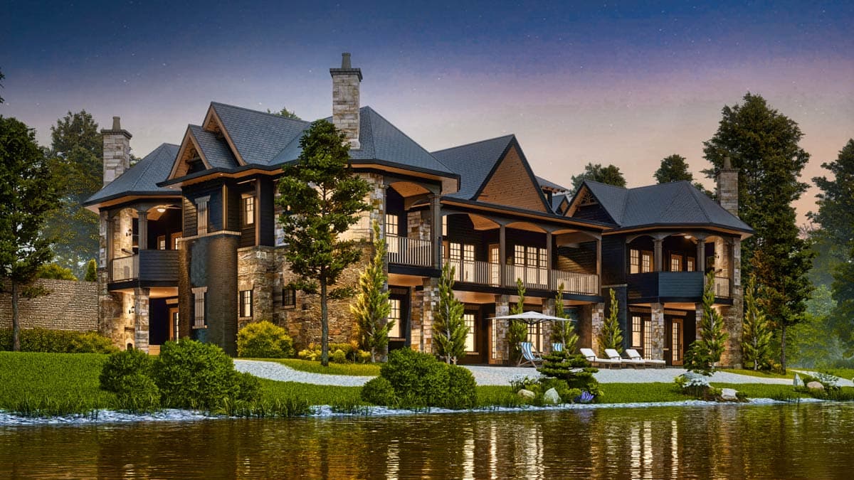 Plan 15880GE: Couples Mountain Retreat - Image #13 - Craftsman, Mountain, Northwest, Rustic, Vacation