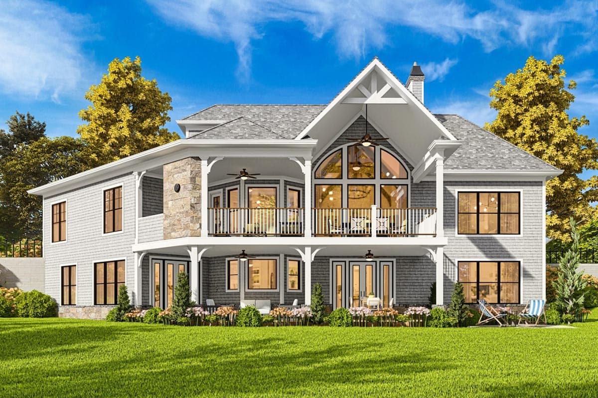 Plan 15886GE: Classic Hip Roofed Craftsman House Plan with Angled 2-Car Garage - 1729 Sq Ft - Image #6 - Craftsman, Mountain, Northwest, Ranch, Rustic