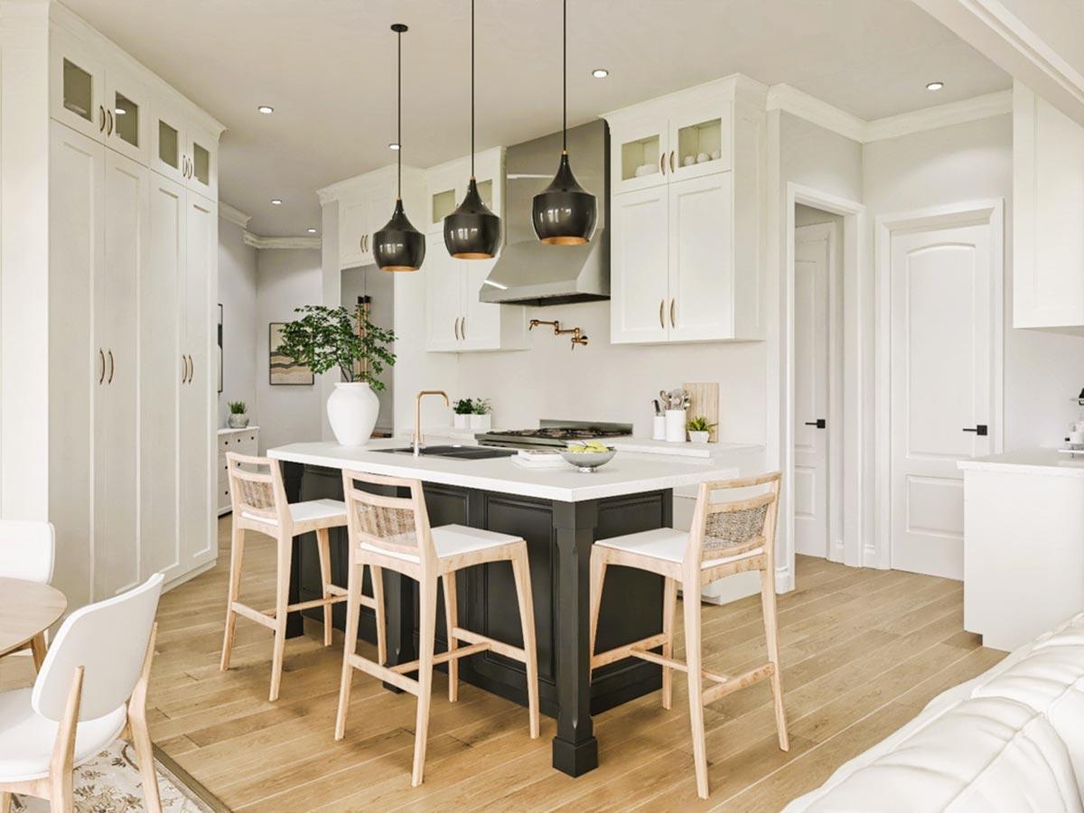 Plan 15886GE: Classic Hip Roofed Craftsman House Plan with Angled 2-Car Garage - 1729 Sq Ft - Image #12 - Craftsman, Mountain, Northwest, Ranch, Rustic