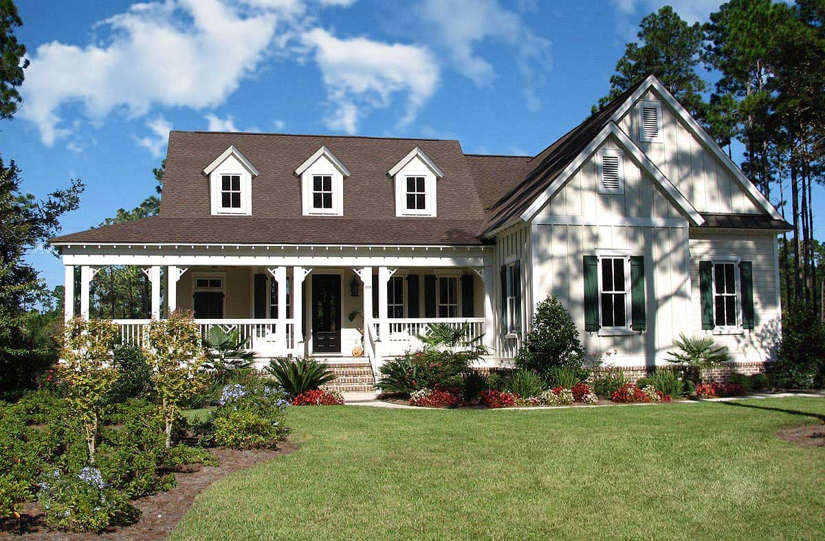 Plan 15889GE: 3-Bed Country House Plan with Wraparound Porch - 2069 Sq Ft - Image #14 - Country, Farmhouse, Modern Farmhouse, New American