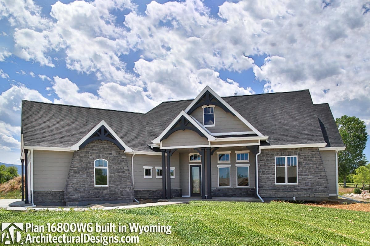 build gallery item - House Plan 16800WG Comes to Life in Wyoming