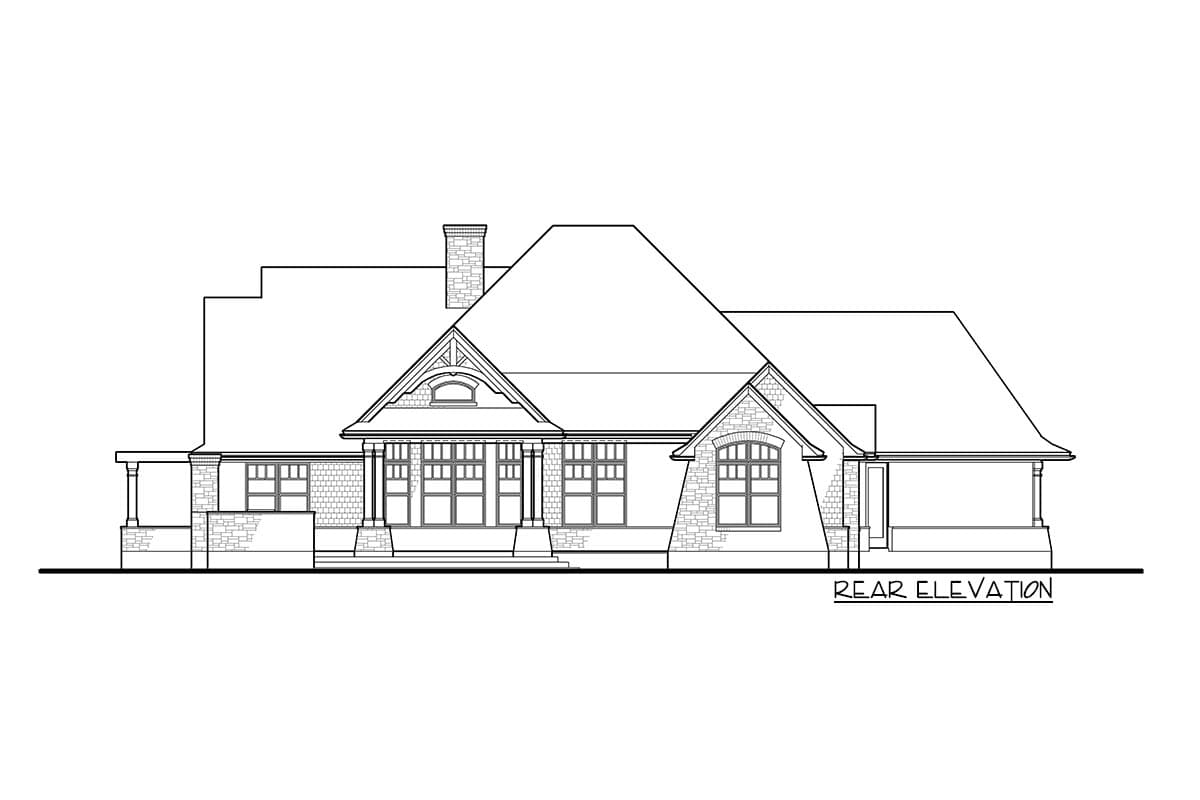 Plan 16800WG: Exciting Mountain House Plan Retreat - 2091 Sq Ft - Image #26 - Cottage, Craftsman, Mountain, Ranch, Rustic