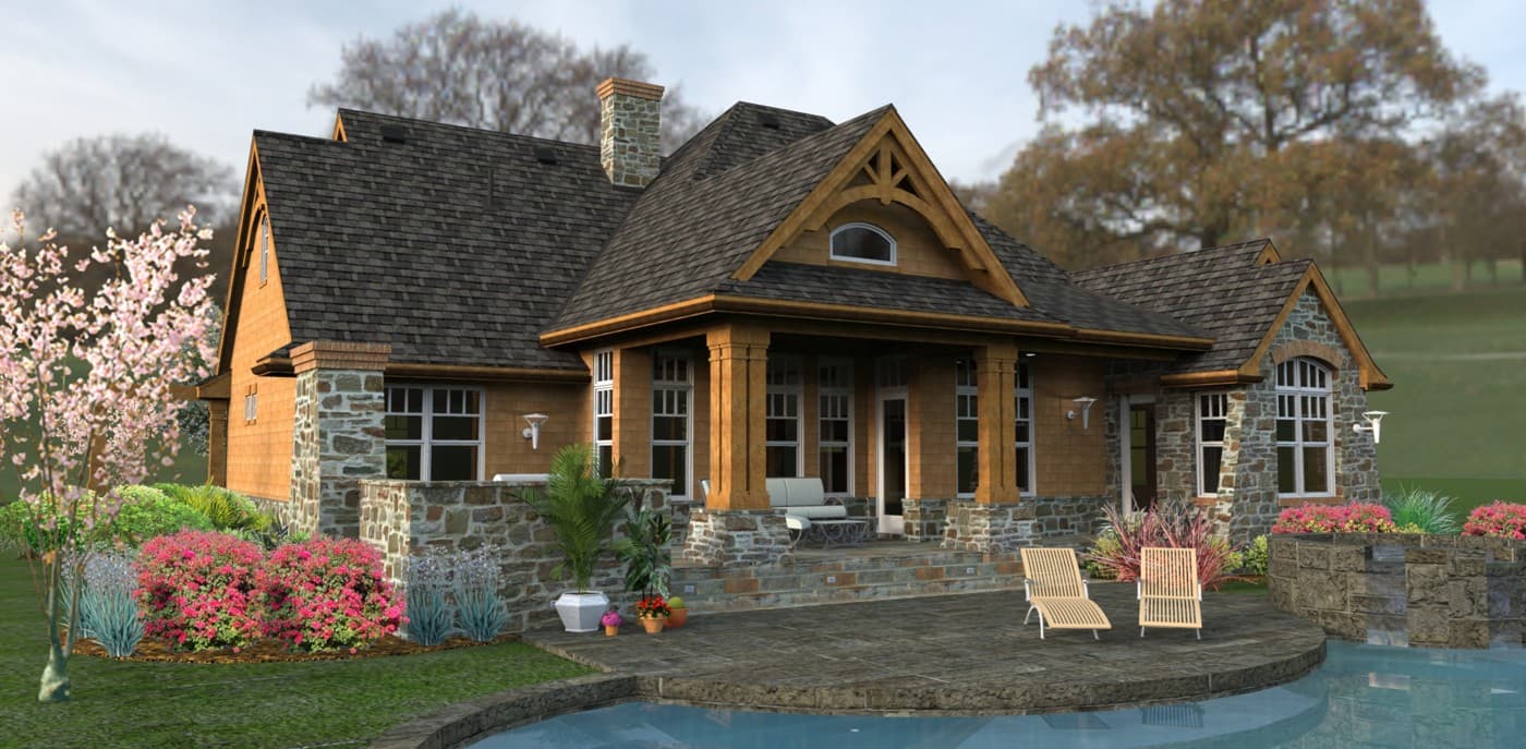 Plan 16800WG: Exciting Mountain House Plan Retreat - 2091 Sq Ft - Image #12 - Cottage, Craftsman, Mountain, Ranch, Rustic