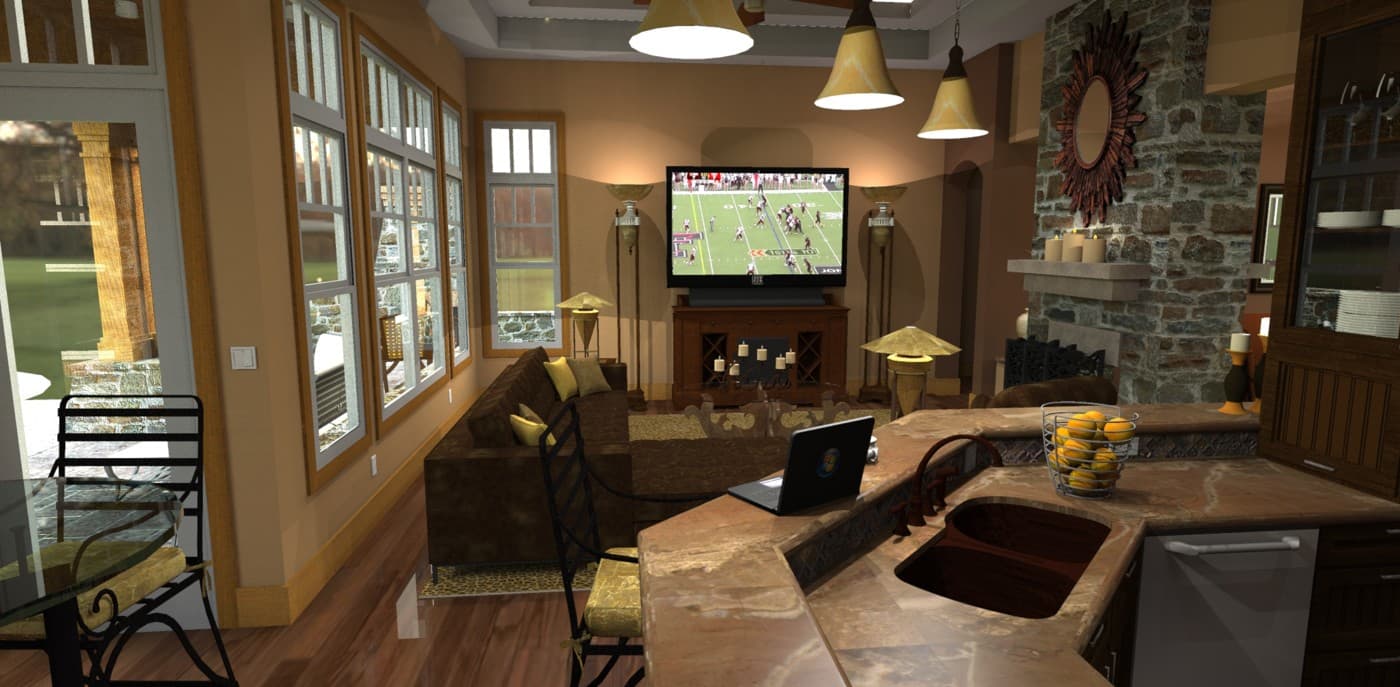 Plan 16800WG: Exciting Mountain House Plan Retreat - 2091 Sq Ft - Image #23 - Cottage, Craftsman, Mountain, Ranch, Rustic