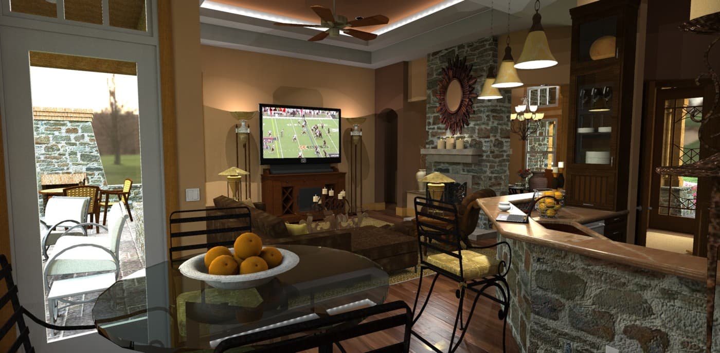 Plan 16800WG: Exciting Mountain House Plan Retreat - 2091 Sq Ft - Image #22 - Cottage, Craftsman, Mountain, Ranch, Rustic