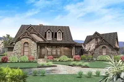 Stone Cottage with Flexible Garage