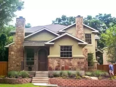 Duplex House Plan with Unique Units