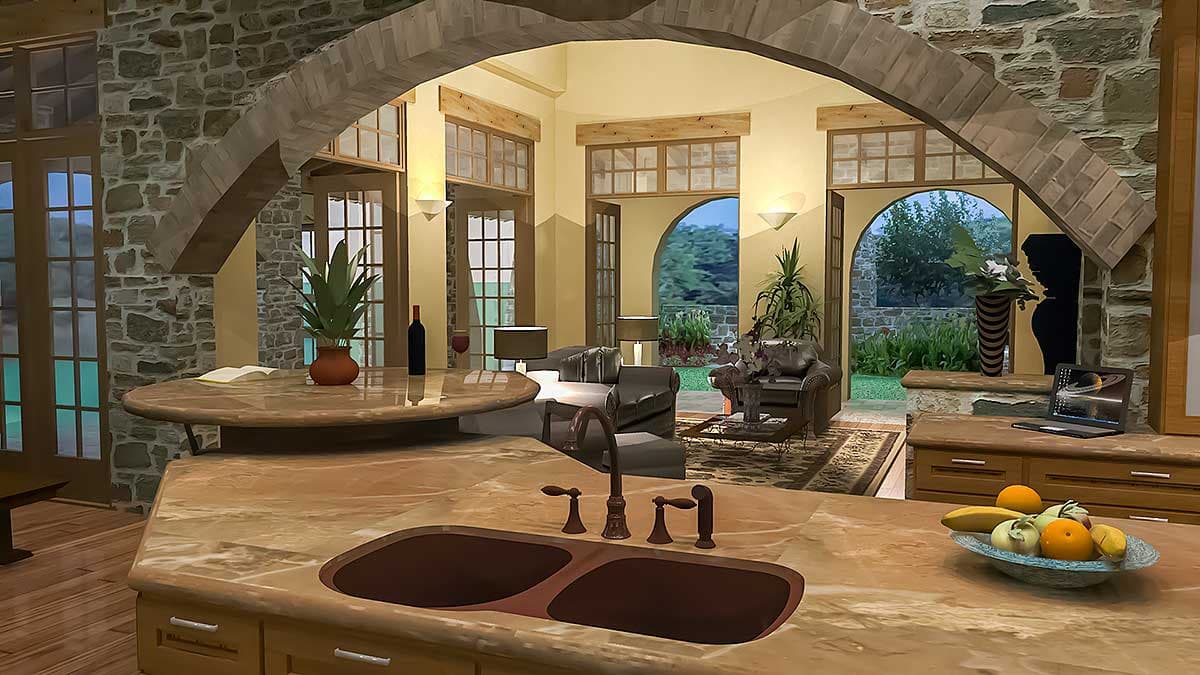 Plan 16811WG: Luxury Plan with Tuscan Influences - Image #20 - European, Mediterranean, Spanish, Tuscan