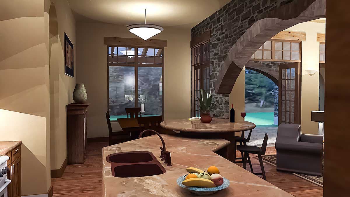 Plan 16811WG: Luxury Plan with Tuscan Influences - Image #21 - European, Mediterranean, Spanish, Tuscan