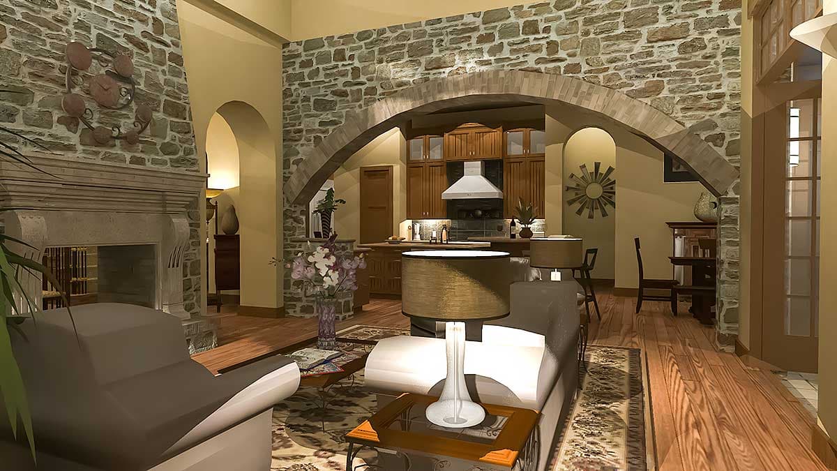 Plan 16811WG: Luxury Plan with Tuscan Influences - Image #16 - European, Mediterranean, Spanish, Tuscan