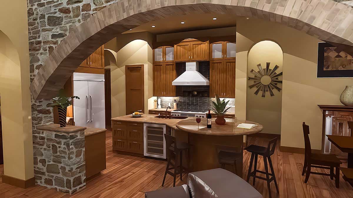 Plan 16811WG: Luxury Plan with Tuscan Influences - Image #18 - European, Mediterranean, Spanish, Tuscan