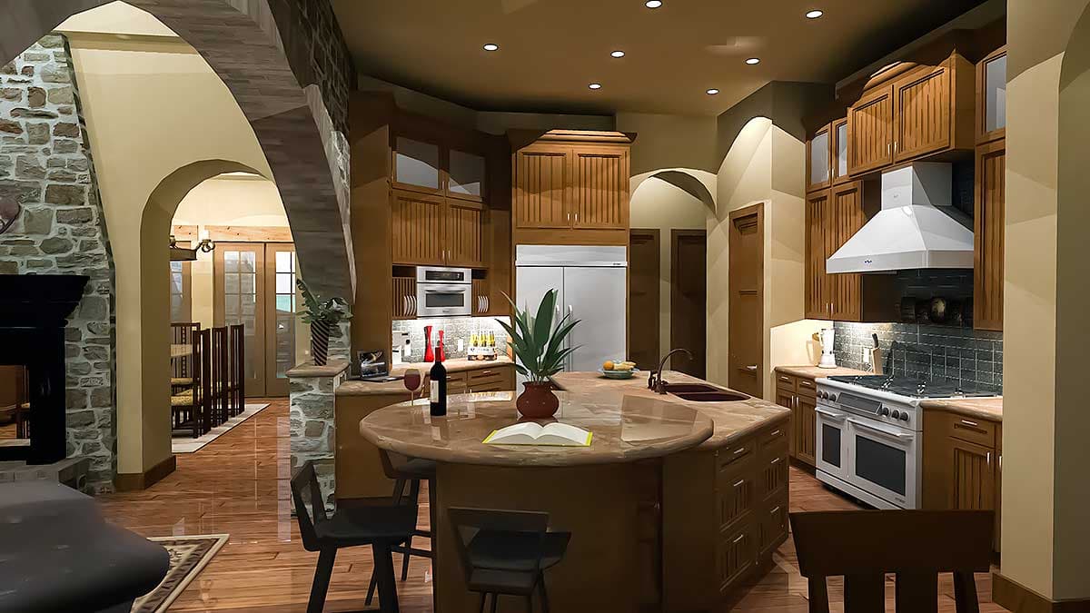 Plan 16811WG: Luxury Plan with Tuscan Influences - Image #19 - European, Mediterranean, Spanish, Tuscan