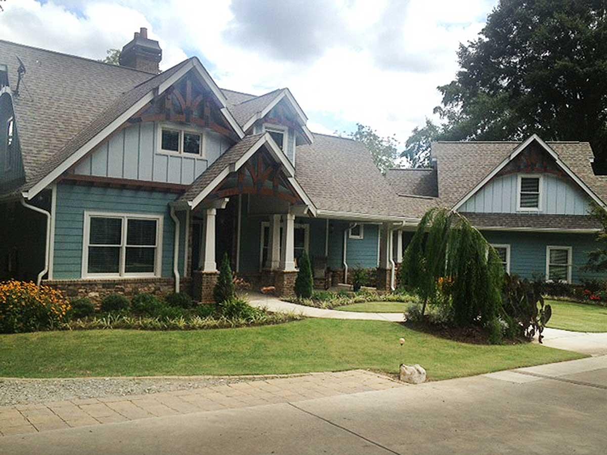 Plan 16812WG: Rustic Looking House Plan with Detached Garage and 2 Bonus Rooms - 1421 Sq Ft - Image #6 - Country, Craftsman, Mountain, Northwest, Vacation