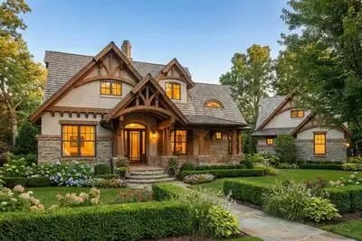 Rustic Looking House Plan with Detached Garage and 2 Bonus Rooms - 1421 Sq Ft