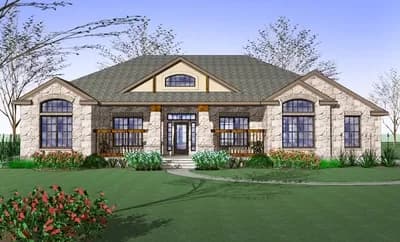 Attractive Ranch Home Plan