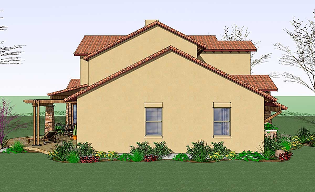 Plan 16835WG: All the Charm of Tuscany - Image #4 - European, Rustic, Spanish, Tuscan