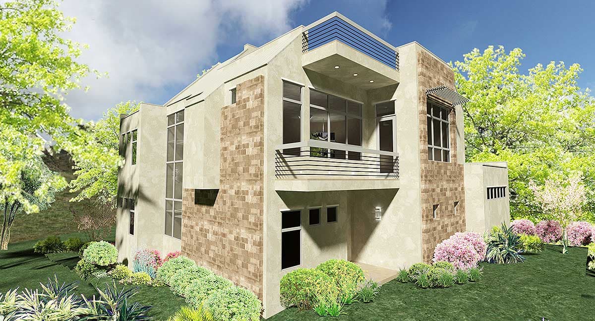 Plan 16848WG: Upside Down Contemporary - Image #6 - Contemporary, Modern
