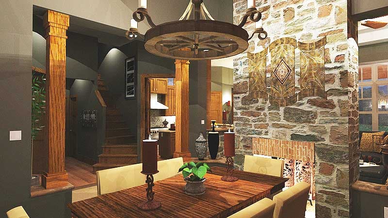 Plan 16850WG: Rugged Craftsman House Plan with Striking Curb Appeal - Image #22 - Craftsman, Mountain, New American, Northwest, Rustic, Vacation