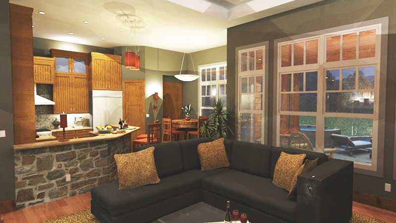 Plan 16850WG: Rugged Craftsman House Plan with Striking Curb Appeal - Image #21 - Craftsman, Mountain, New American, Northwest, Rustic, Vacation