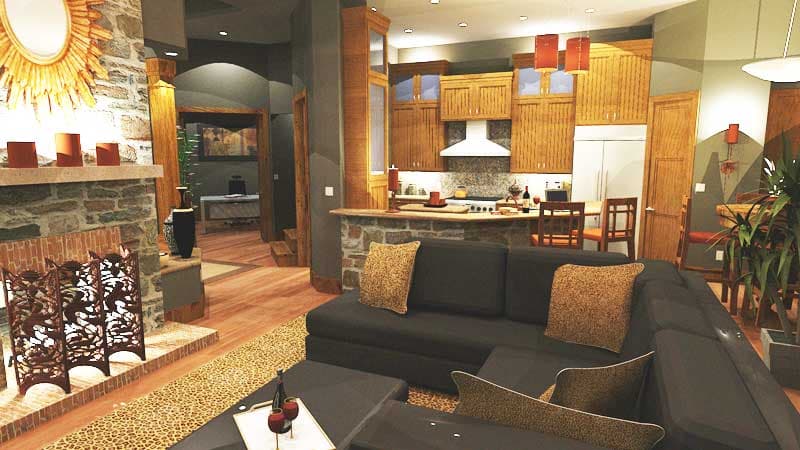 Plan 16850WG: Rugged Craftsman House Plan with Striking Curb Appeal - Image #17 - Craftsman, Mountain, New American, Northwest, Rustic, Vacation