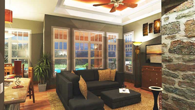 Plan 16850WG: Rugged Craftsman House Plan with Striking Curb Appeal - Image #16 - Craftsman, Mountain, New American, Northwest, Rustic, Vacation