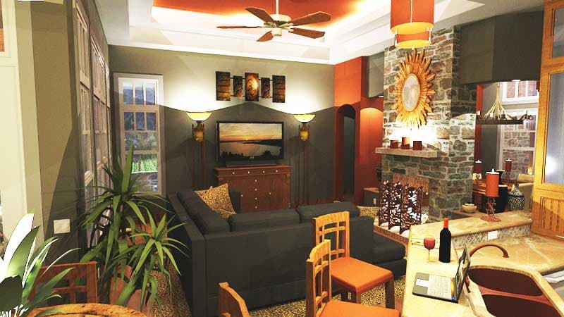 Plan 16850WG: Rugged Craftsman House Plan with Striking Curb Appeal - Image #15 - Craftsman, Mountain, New American, Northwest, Rustic, Vacation