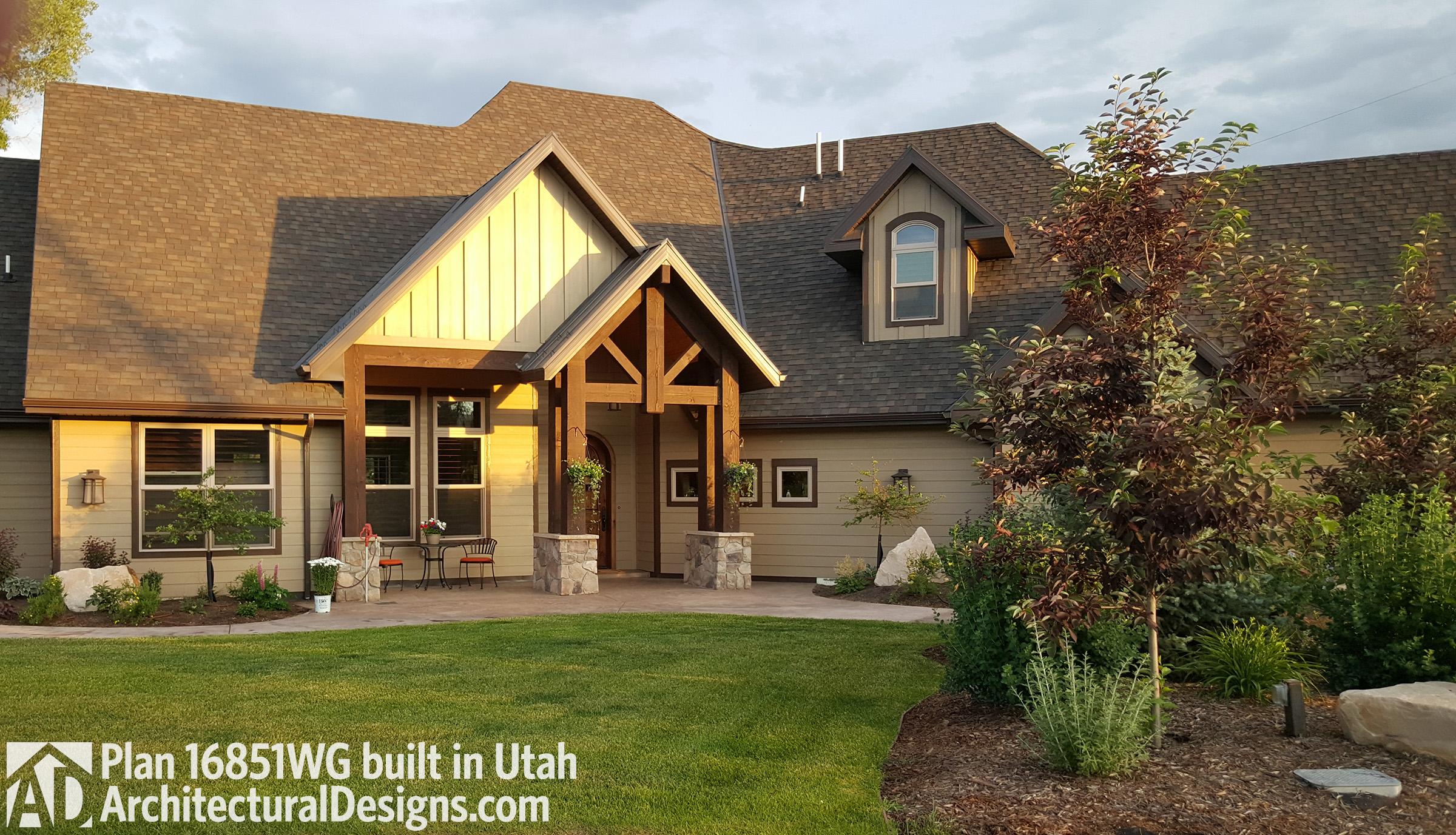 build gallery item - House Plan 16851WG Client-Built In Utah