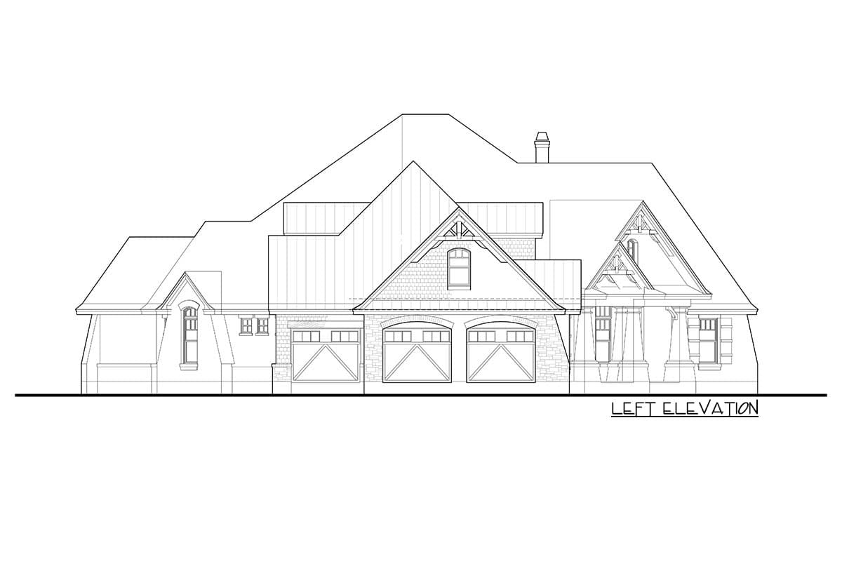 Plan 16851WG: Rugged Craftsman Dream Home Plan - 2847 Sq Ft - Image #22 - Craftsman, Hill Country, Mountain, Rustic