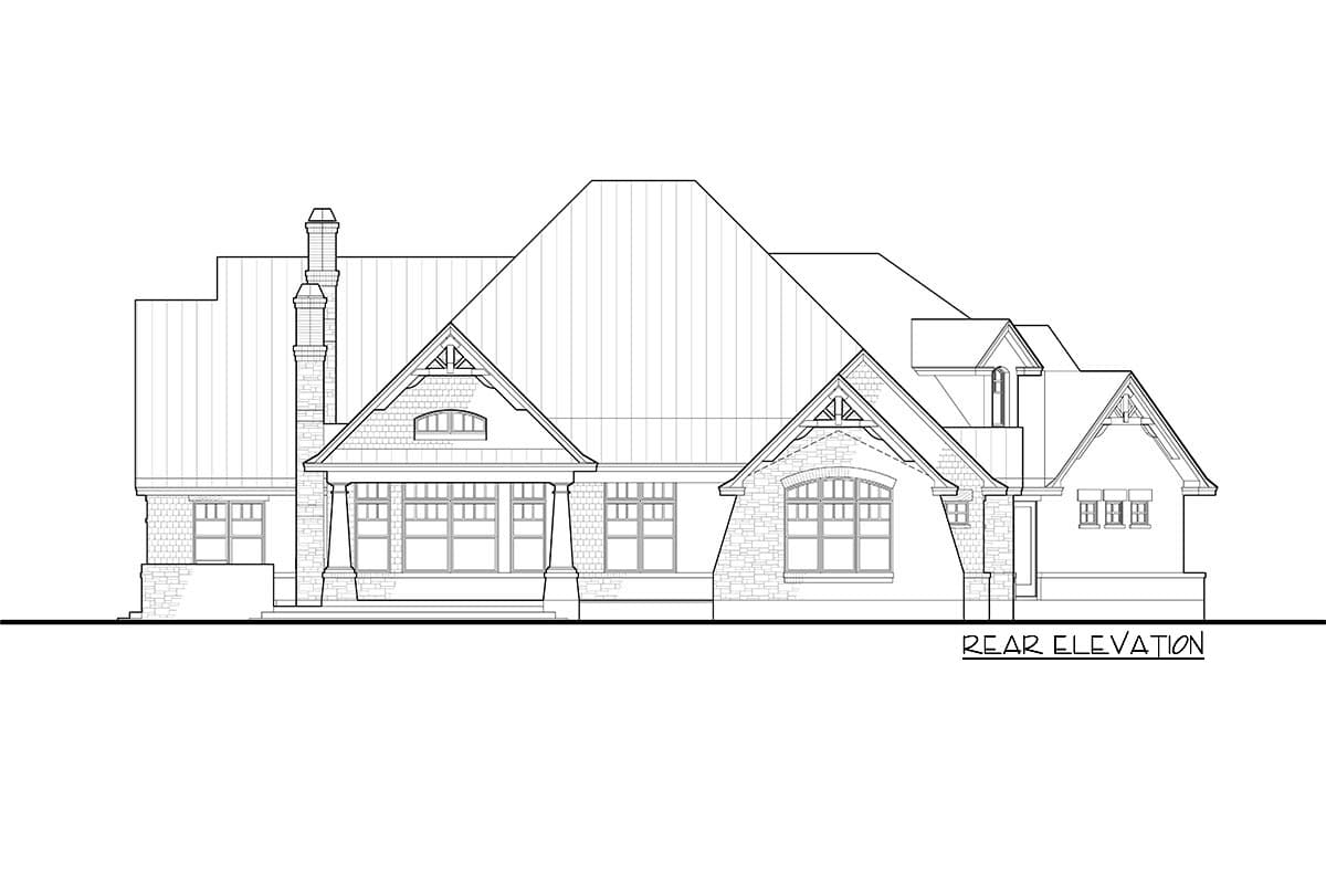 Plan 16851WG: Rugged Craftsman Dream Home Plan - 2847 Sq Ft - Image #24 - Craftsman, Hill Country, Mountain, Rustic