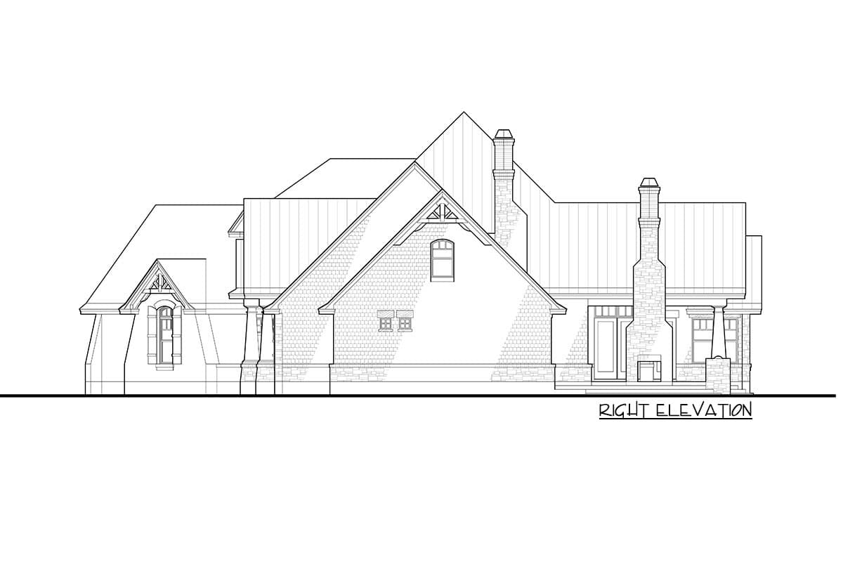 Plan 16851WG: Rugged Craftsman Dream Home Plan - 2847 Sq Ft - Image #25 - Craftsman, Hill Country, Mountain, Rustic