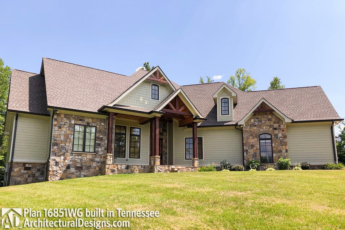 Plan 16851WG: Rugged Craftsman Dream Home Plan - 2847 Sq Ft - Image #5 - Craftsman, Hill Country, Mountain, Rustic