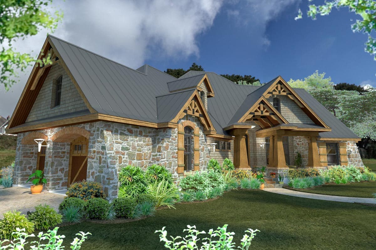 Plan 16851WG: Rugged Craftsman Dream Home Plan - 2847 Sq Ft - Image #12 - Craftsman, Hill Country, Mountain, Rustic