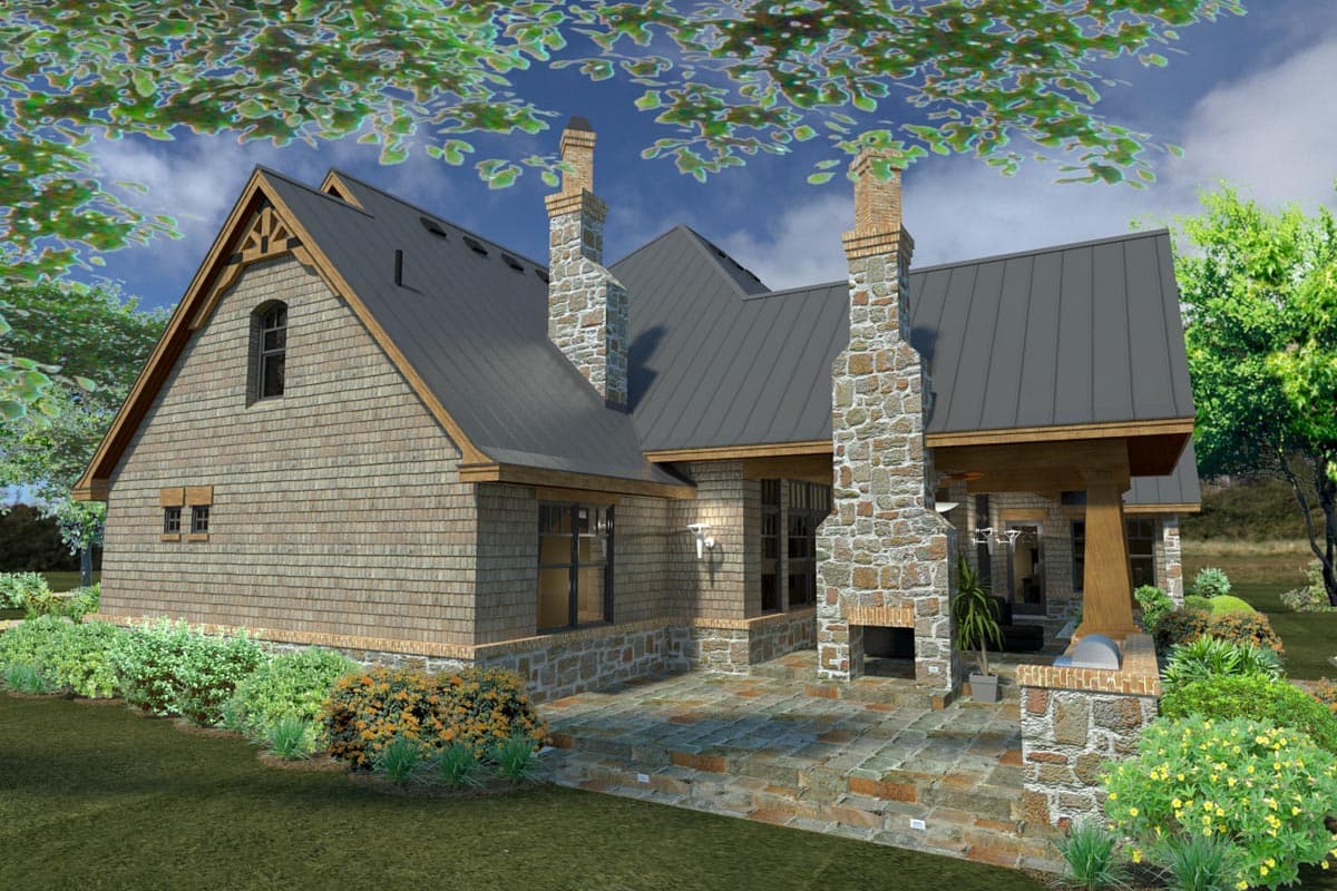 Plan 16851WG: Rugged Craftsman Dream Home Plan - 2847 Sq Ft - Image #16 - Craftsman, Hill Country, Mountain, Rustic