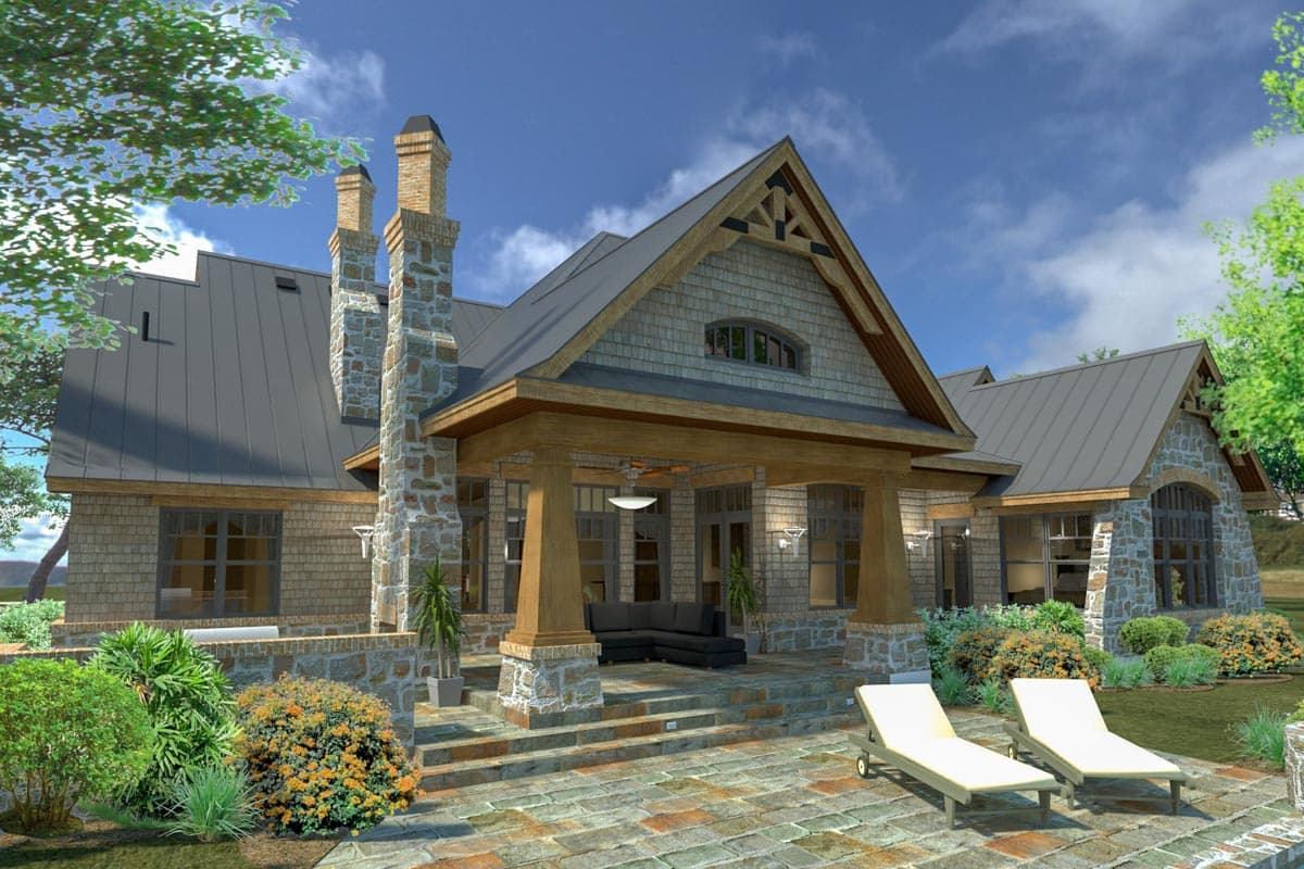 Plan 16851WG: Rugged Craftsman Dream Home Plan - 2847 Sq Ft - Image #17 - Craftsman, Hill Country, Mountain, Rustic